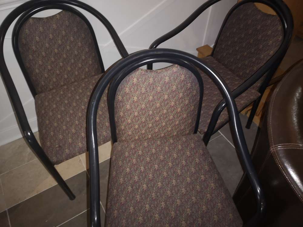 Lot de 3 chaises