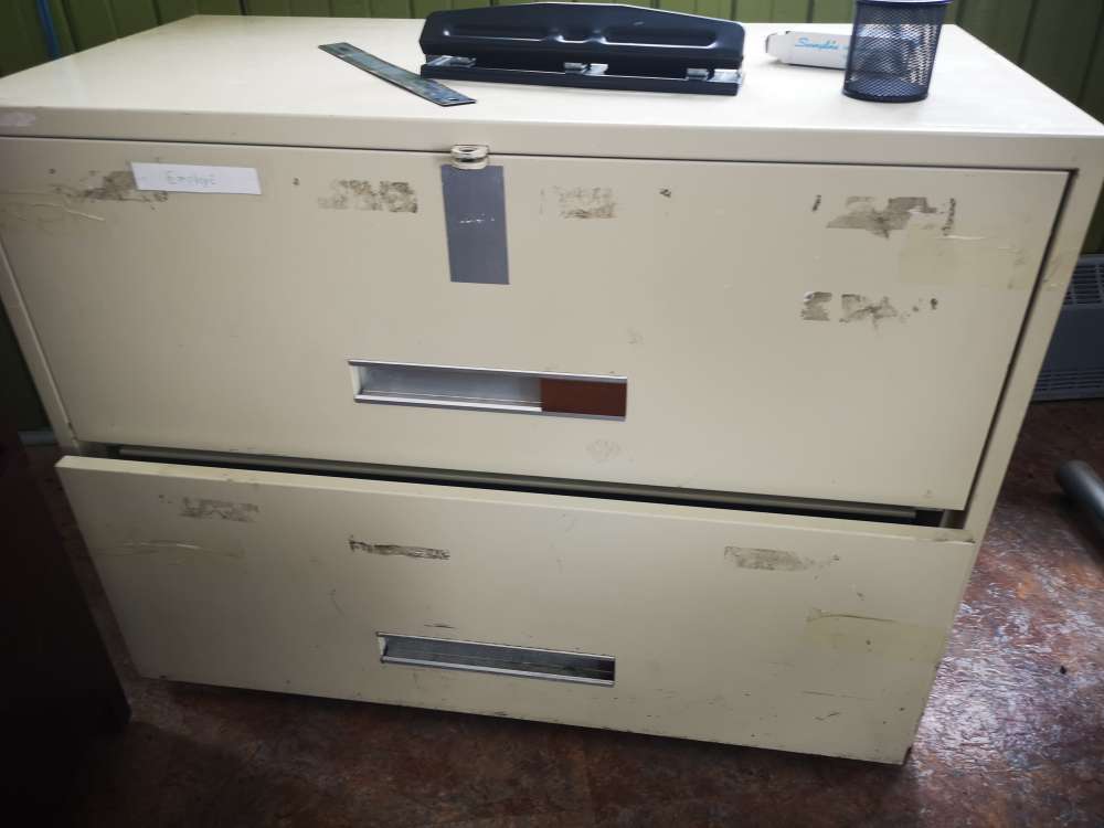 2 drawers file cabinet