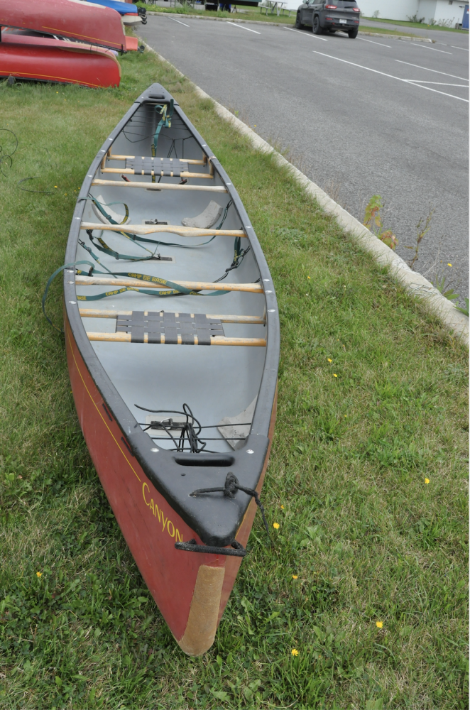 Whitewater canoe