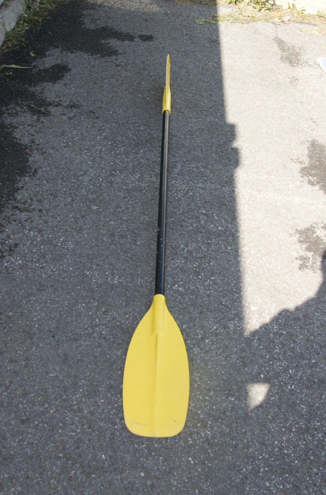 Pagaie de kayak d'eau vive